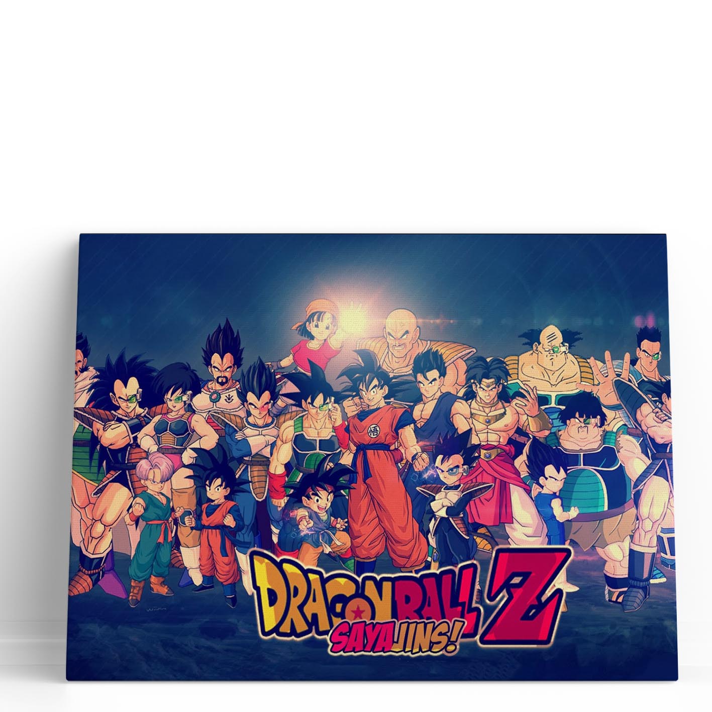 Dragon Ball Z Sayajins – Cuadros Decorativos